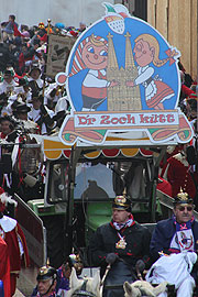 Wenn es heißt "Dr Zoch kütt", geht er wirklich los, der Rosenmontagszug in Köln (Foto: MartiN Schmitz)